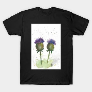 Thistles, purple and thorns T-Shirt